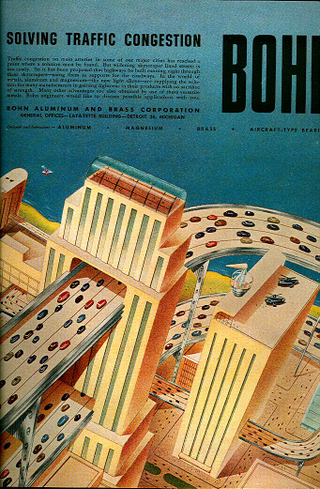 Illustration for article titled How We Imagined The Future Of Transportation Would Look In The 1940s